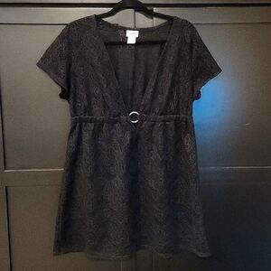 Contour SZ L Black Swimsuit Cover